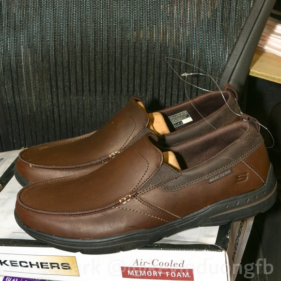 Skechers Shoes‎ Relaxed Fit Harper Forde Loafer Brown . Leather Round main image 5